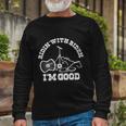 Joe Biden Falls Off His Bike Biden Bike V3 Long Sleeve T-Shirt Gifts for Old Men