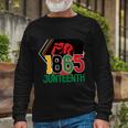 Juneteenth Freedom Day Emancipation Day Thank You Bag Style Meaningful Long Sleeve T-Shirt Gifts for Old Men