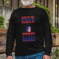 Land Of The Because My Mommy Is Brave Long Sleeve T-Shirt Gifts for Old Men