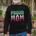 Lgbtq Gay Pride Month Proud Mom Queer Abrosexual Long Sleeve T-Shirt Gifts for Old Men