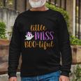 Little Miss Boo Tiful Halloween Quote Long Sleeve T-Shirt Gifts for Old Men