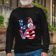 Love Gnome Usa Flag 4Th Of July Long Sleeve T-Shirt Gifts for Old Men