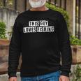 Lovely Cool Sarcastic This Guy Loves Fishing Long Sleeve T-Shirt Gifts for Old Men