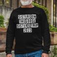Lovely Cool Sarcastic Sisters On The Loose Sisters Long Sleeve T-Shirt Gifts for Old Men