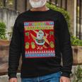 Mele Kalikimaka Santa Ugly Christmas V2 Long Sleeve T-Shirt Gifts for Old Men