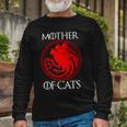 Mother Of Cats Tshirt Long Sleeve T-Shirt Gifts for Old Men