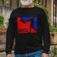 National Midget Tossing Association Long Sleeve T-Shirt Gifts for Old Men