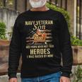 Navy Veteran Son Long Sleeve T-Shirt Gifts for Old Men