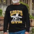 New Lords Gym Cool Graphic Long Sleeve T-Shirt Gifts for Old Men