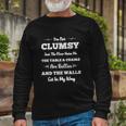 Im Not Clumsy Just The Floor Hates Me Long Sleeve T-Shirt Gifts for Old Men