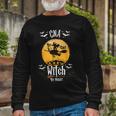 Nursing Assistant Halloween Cna By Day Witch By Night Long Sleeve T-Shirt Gifts for Old Men