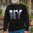 Ny Statue Of Liberty Long Sleeve T-Shirt Gifts for Old Men