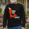 Oh For Fox Shake Long Sleeve T-Shirt Gifts for Old Men