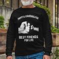 Pappy & Granddaughter Best Friends Long Sleeve T-Shirt Gifts for Old Men