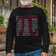 Pi Day Sign Numbers 314 Tshirt Long Sleeve T-Shirt Gifts for Old Men