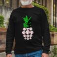 Pineapple Baseball Tshirt Long Sleeve T-Shirt Gifts for Old Men