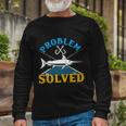 Problem Solved V2 Long Sleeve T-Shirt Gifts for Old Men