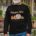 Pumpkin Spice And Everything Nice Thanksgiving Quote V2 Long Sleeve T-Shirt Gifts for Old Men