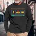 Reading Intervention Team Science Of Reading Teacher Squad Men Women Long Sleeve T-Shirt T-shirt Graphic Print Gifts for Old Men