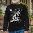 Rescue Save Love Cute Animal Rescue Dog Cat Lovers Long Sleeve T-Shirt Gifts for Old Men