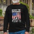 Respect Brotherhood Long Sleeve T-Shirt Gifts for Old Men