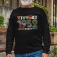 Retro 60S 70S Style Vintage 1952 Original Parts 70Th Birthday Tshirt Long Sleeve T-Shirt Gifts for Old Men