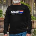 Retro 80S Mom A Real American Hero Long Sleeve T-Shirt Gifts for Old Men