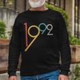 Retro Vintage 1992 30Th Birthday Long Sleeve T-Shirt Gifts for Old Men