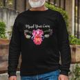 Rights Mind Your Own Uterus Pro Choice Feminist Meaningful Long Sleeve T-Shirt Gifts for Old Men