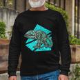 Robotic Chameleon For Reptile Lovers Lizard Lovers Long Sleeve T-Shirt Gifts for Old Men