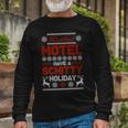 Rosebud Motel Have A Schitty Holiday Ugly Christmas Sweater Long Sleeve T-Shirt Gifts for Old Men