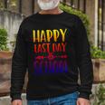 School Happy Last Day Of School V2 Long Sleeve T-Shirt Gifts for Old Men