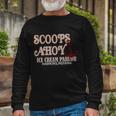 Scoops Ahoy Hawkins Indiana Tshirt Long Sleeve T-Shirt Gifts for Old Men