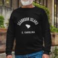 Seabrook Island South Carolina Sc Vintage 70S Athletic Sport Long Sleeve T-Shirt Gifts for Old Men