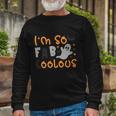 Im So Fab Coolous Halloween Quote Long Sleeve T-Shirt Gifts for Old Men