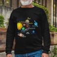Solar System Planets Astronomy Space Science Girls Boys Tshirt Long Sleeve T-Shirt Gifts for Old Men