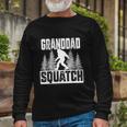 Squatchy Matching Bigfoos Granddad Long Sleeve T-Shirt Gifts for Old Men