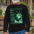 Statue Of Liberty Long Sleeve T-Shirt Gifts for Old Men