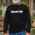 Strong Chicago Highland Park Illinois Shooting Long Sleeve T-Shirt Gifts for Old Men