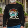 Survived Quarantine Next Up Prek Boy Back To School Long Sleeve T-Shirt Gifts for Old Men