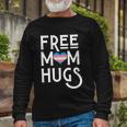 Transgender Heart Free Mom Hugs Cool Long Sleeve T-Shirt Gifts for Old Men