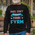 Transgender Non Binary Trans Pride Lgbt F2m Long Sleeve T-Shirt Gifts for Old Men