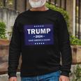 Trump 2024 Save America Again Tshirt Long Sleeve T-Shirt Gifts for Old Men