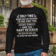 Only Two V2 Long Sleeve T-Shirt Gifts for Old Men