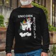 Unicorn Security V3 Long Sleeve T-Shirt Gifts for Old Men