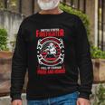 United States Firefighter We Run Towards Firefighters Dad Long Sleeve T-Shirt Gifts for Old Men