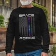 United States Space Force Flag Long Sleeve T-Shirt Gifts for Old Men