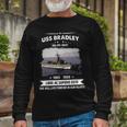 Uss Bradley Ff 1041 De V2 Long Sleeve T-Shirt Gifts for Old Men