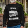 Uss Davis Dd V2 Long Sleeve T-Shirt Gifts for Old Men