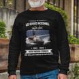 Uss Edward Mcdonnell Ff 1043 De Long Sleeve T-Shirt Gifts for Old Men